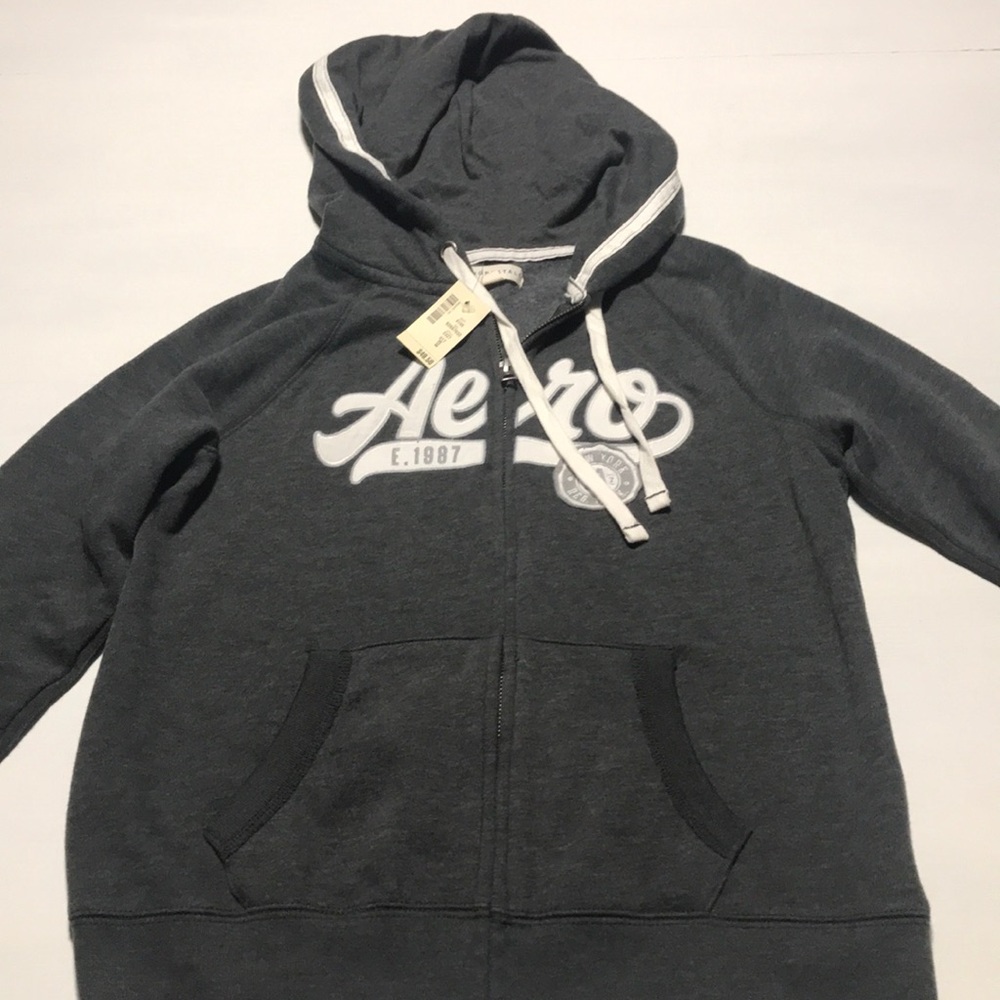 Arepostle zip up sweat shirt